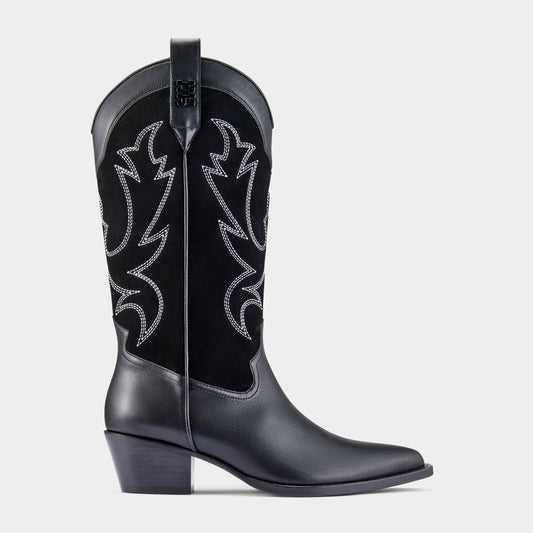 DUKE'S ORIGINAL MID IN BLACK & BONE
